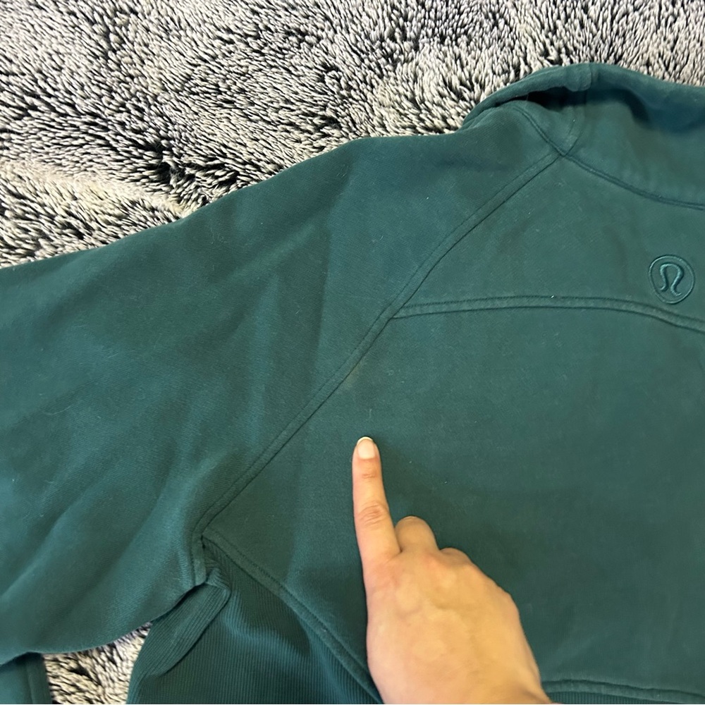 Lululemon Scuba Oversized Funnel Neck Sz M/L - Picture 6 of 7